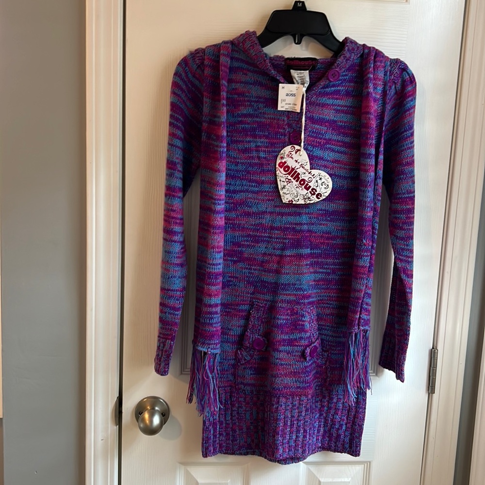 NWT Girls Sweater Dress